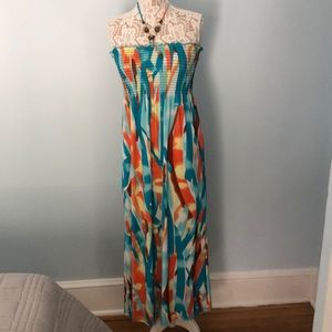 Maxi halter dress